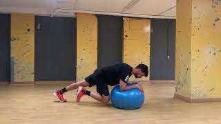 Fitball climbers  core stability [upl. by Podvin184]