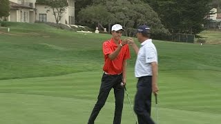 Pierson McAtee birdies No 13 at Nature Valley First Tee Open [upl. by Llehcnom494]