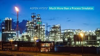 Overview of Aspen HYSYS – Much More Than a Process Simulator [upl. by Solegna]