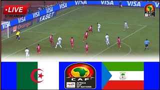 🔴EN DIRECT  Algérie vs Guinée équatoriale  Diffusion en direct de la Coupe dAfrique des Nations [upl. by Fusuy]