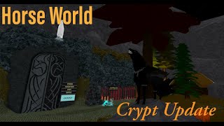 Horse World Crypt update and how to find the codes [upl. by Benjy]