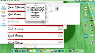 How to download and install a font on mac from dafontcom and use in Cricut Design Space [upl. by Eidissac95]