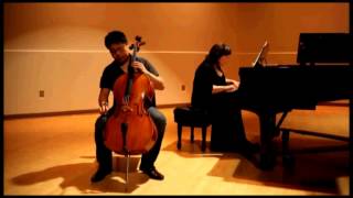 Xian Zhuo cello plays Schubert [upl. by Lenette]