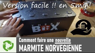 Economisez 70 dénergie sur la cuisson Marmite Norvégienne [upl. by Anead]