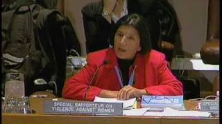 Special Rapporteur on violence against women its causes and consequences [upl. by Annabell293]