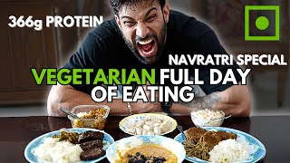 VEGETARIAN BODYBUILDING DIET FULL DAY OF EATING  3838 CALS BHUWAN CHAUHAN [upl. by Odilia]