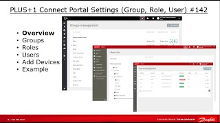 142 PLUS1 Connect Portal Settings Group Role User [upl. by Cally]