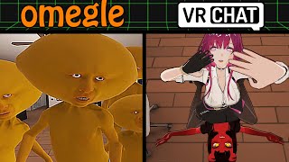 Omegle Trolling in VRChat ft Ryvox [upl. by Gnahk]