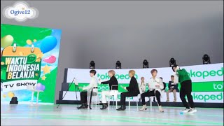 NCT U  Tokopedia  Special Performance Interview Games Seru Full [upl. by Adekam]