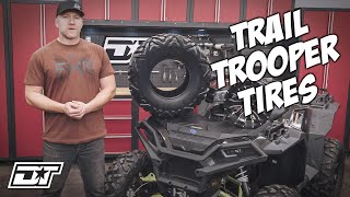 Kimpex Winter Trail Trooper ATV Tire Overview [upl. by Baptista229]