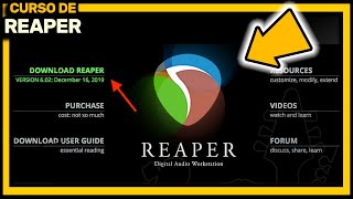 03 🪓 Cómo GRABAR con REAPER ➔ Cómo grabar GUITARRA en REAPER fácil ✔️ [upl. by Qerat]