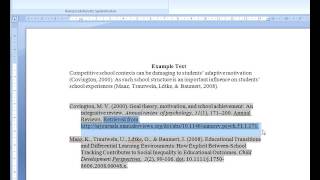 Mendeley Tutorial 3 [upl. by Ellerrehs]