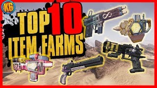 TOP 10 BEST Item Farms in Borderlands 2  Easy Legendary Loot [upl. by Ladnek]