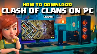 How to Download CLASH OF CLANS on PC 2023  COC in Pc [upl. by Jerri506]