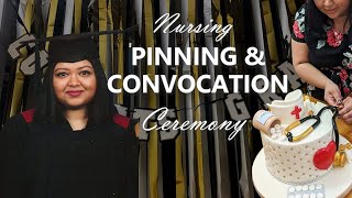 Nursing School  Pinning amp Convocation Ceremony VLOG  Ottawa Canada [upl. by Edmonda]