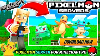 Pixelmon Server For Minecraft  Best Pixelmon Server For Minecraft 121  Pixelmon server for MCPE [upl. by Jensen]