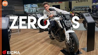 Zero S 2024  Una quot125quot con la coppia di un 1000 il video da EICMA 2023 [upl. by Asiralc]