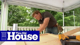 How to Build a Laminate Counter  This Old House [upl. by Rorrys632]