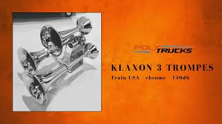 KLAXON 3 TROMPES TRAIN USA [upl. by Knuth952]