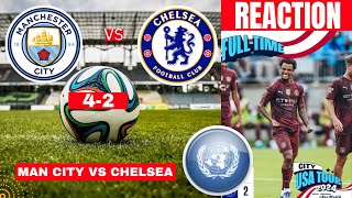 Man City vs Chelsea 42 Live Stream PreSeason Friendly Football Match Score 2024 Highlights Vivo [upl. by Luzader]