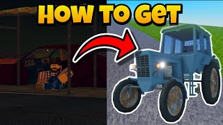 How To Get The Free Tractor In A Dusty Trip Roblox [upl. by Lupe]