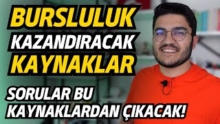 Bursluluk Kazandıracak Kaynaklar  MEB Bu Kaynaklardan Sorar [upl. by Abih]