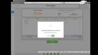 Autorizador Web PBM Funcional Card [upl. by Kanal879]