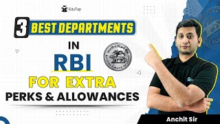 RBI Grade B Allowances Perks CTC  RBI Grade B Departments  Work Profile of RBI Officer  EduTap [upl. by Eardna]