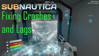 Subnautica InGame Lag and Crash Fix [upl. by Karyl]