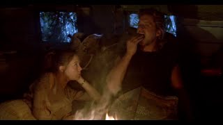 Romancing The Stone 1984  Eat Snake amp Smoke On Plane scene [upl. by Benoit543]