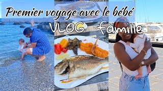 VLOG VACANCE EN FAMILLE  PREMIER VOYAGE AVEC BEBE ORGANISATION [upl. by Epstein]