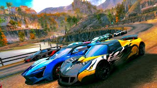 Asphalt 8 ALL S CLASS CARS MAX PRO METAL SEASON Transylvania [upl. by Adamik]