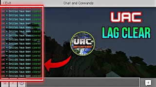 UAC MCPE AUTO LAG CLEAR FEATURE  Unity Anti Cheat [upl. by Lladnor]