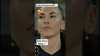 Yulia Gerasymova 🏐🔝 Song by Katy Perry 🎶 [upl. by Meela452]