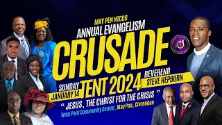 BISHOP STEVE HEPBURN MAYPEN NEW TESTAMENT CHURCH OF GOD CRUSADE JANUARY 14 2024 [upl. by Jasmin181]