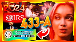 Form 433A Example Return 2024  IRS Form 433A What It Is How to Fill It Out 💰 TAXES S5•E189 [upl. by Kcired]