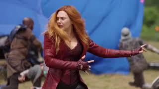 wanda maximoff bts  delete scenes twixtor [upl. by Aileve882]