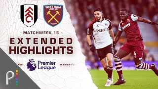 Fulham v West Ham United  PREMIER LEAGUE HIGHLIGHTS  12102023  NBC Sports [upl. by Herby]