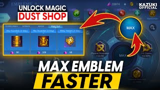 HOW TO MAX YOUR EMBLEM FASTER IN MOBILE LEGENDS IN 2023 [upl. by Ynnub]