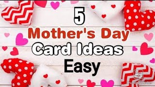 5 Amazing DIY Mothers Day Card Ideas  Mothers Day Cards  Mothers Day Cards 2024 [upl. by Enirol]