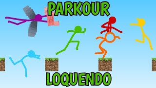 AvM Shorts Ep 22  Parkour  Loquendo Alan Becker [upl. by Aneerol868]