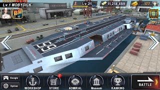 Warship Battle MOBYDICK Aircraft carrier limited edition in Boss Attack [upl. by Razec]