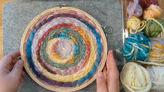 Yarnia Circle Weave Tutorial [upl. by Norraf]