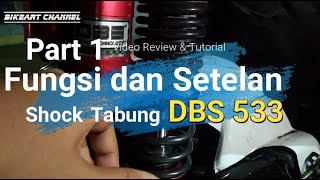 3 Fungsi Dan Cara Setel SHOCK TABUNG DBS 533 Part 1 [upl. by Htor]