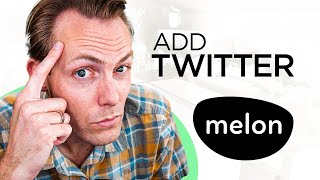 Melon How To Add Twitter Streamlabs Live Streaming App [upl. by Reece523]