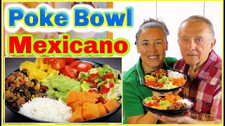 Poke Bowl Mexicain  Poke Bowl Mexicano  Mexican Poke Bowl [upl. by Burra499]