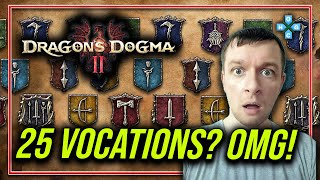 Dragons Dogma 2 VOCATIONS All Classes Choose your vocation NOW dragonsdogma2 [upl. by Wende]