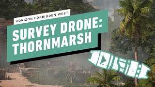 Horizon Forbidden West Gameplay Walkthrough  Survey Drone Thornmarsh [upl. by Novehc]