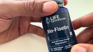 Fisetin Bioavailability Enhancer by Life Extension [upl. by Adanama]