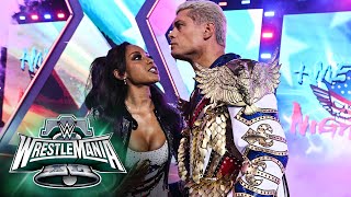 Cody and Brandi Rhodes arrive in style at WrestleMania XL WrestleMania XL Sunday highlights [upl. by Adelbert976]